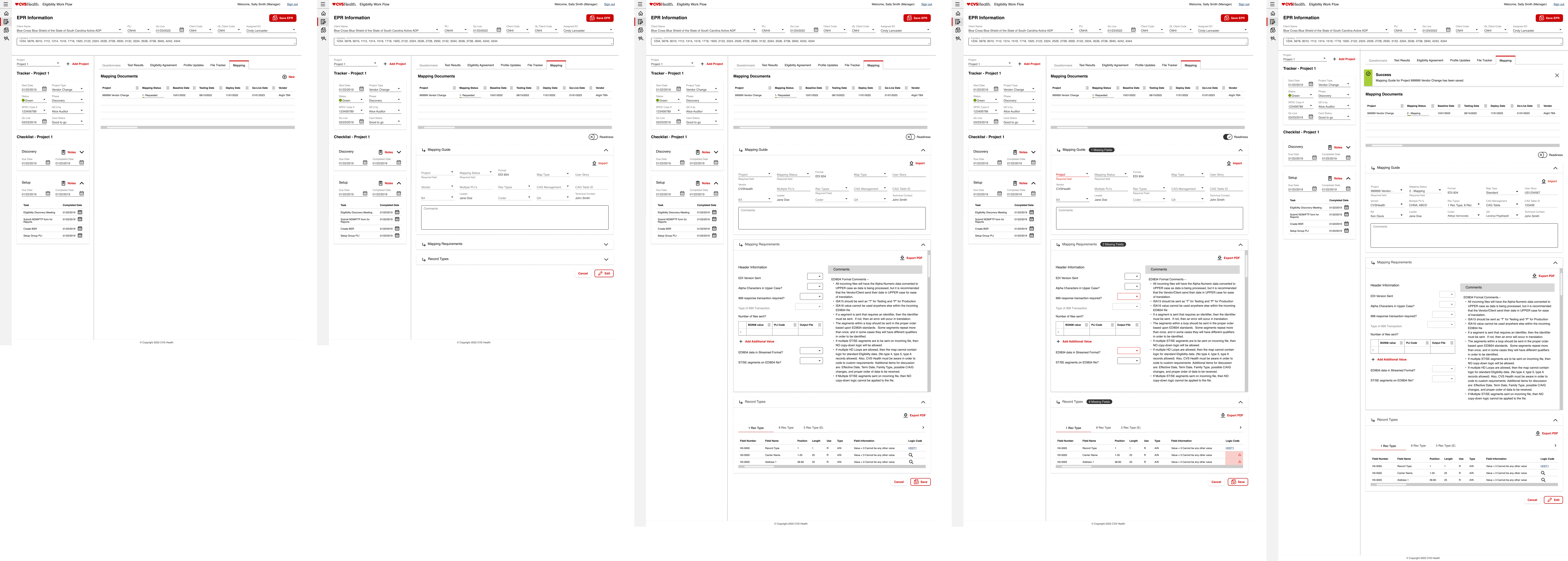 CVS Final Designs